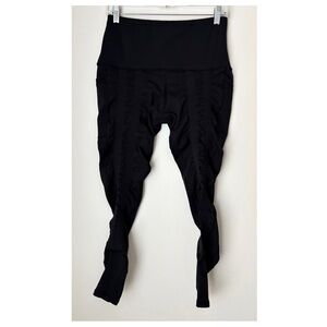 Sweetflexx Hi-Rise Resistance Leggings in Black Size 10 Pockets Workout Active